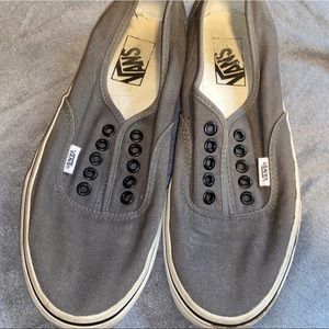 Vans Gray - Men 7/Women 8.5